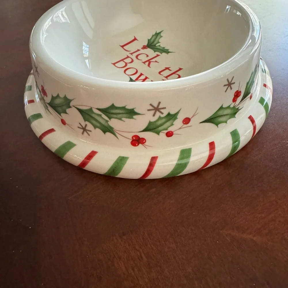 NWT Lenox Pet Bowl
